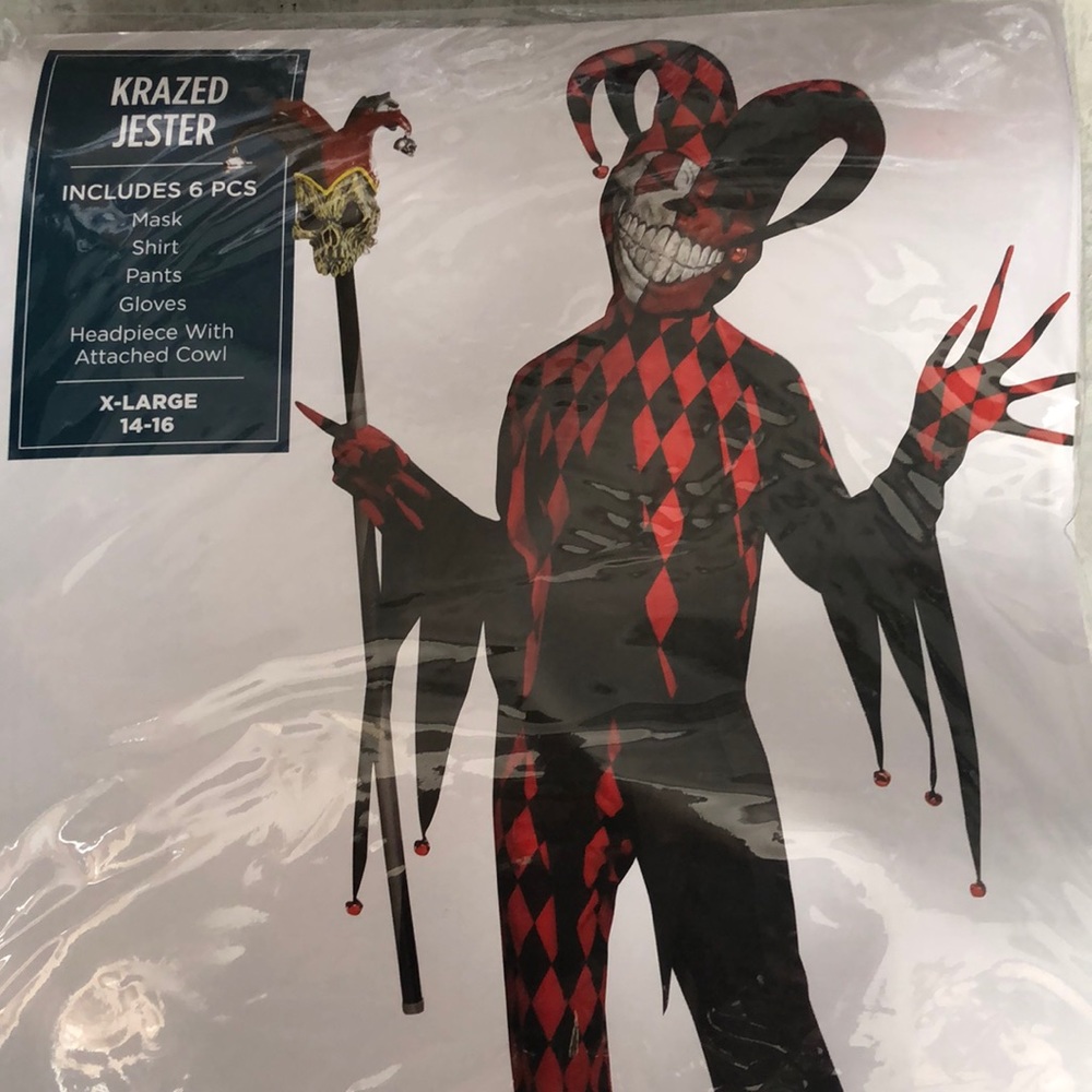 Krazed Jester Children’s Costume! New!